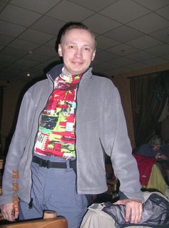 Накатался, приполз обедать